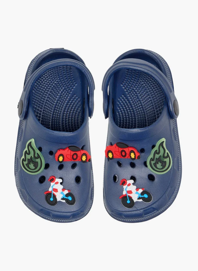 LBL by Shoexpress Race Accent Clogs with Backstrap