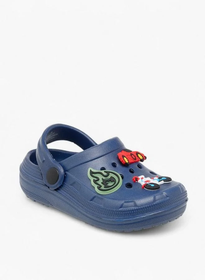 LBL by Shoexpress Race Accent Clogs with Backstrap