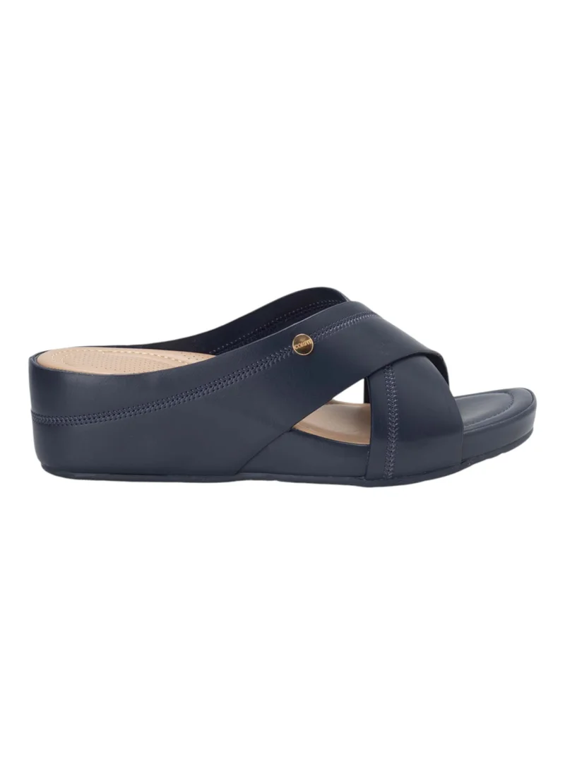 Bata Comfit Casual Wedge Slip On Sandals