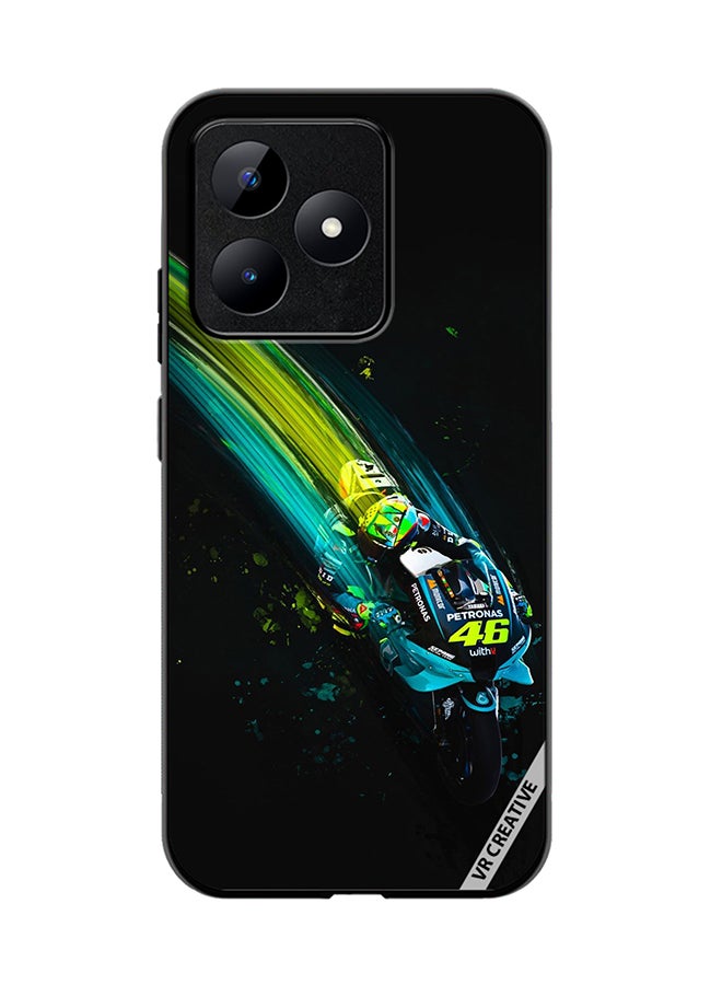 VR CREATIVE Protective Case Cover For Realme C53 Bike Design Multicolour - Image 1