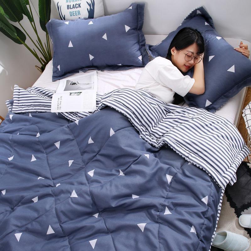 Factory Summer Quilt Air Conditioning Quilt Single Double Thin Quilt Gift Quilt Quilt Core Machine Washable Summer Quilt - Image 5