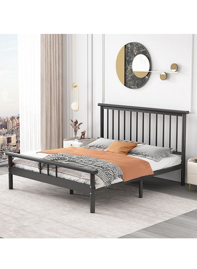 keke Queen Size Bed Frame With Sturdy Metal Frame with Modern Design, Easy Assembly  - Image 1