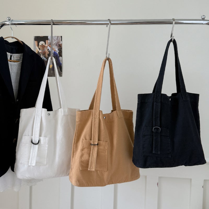 Fashion Simple Large Capacity Casual Women Shoulder Bag - Image 3