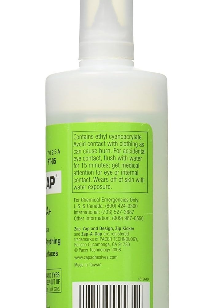 ZAP Pacer Technology ZAP-A-GAP Medium CA+ Adhesive - 4 oz - Image 3