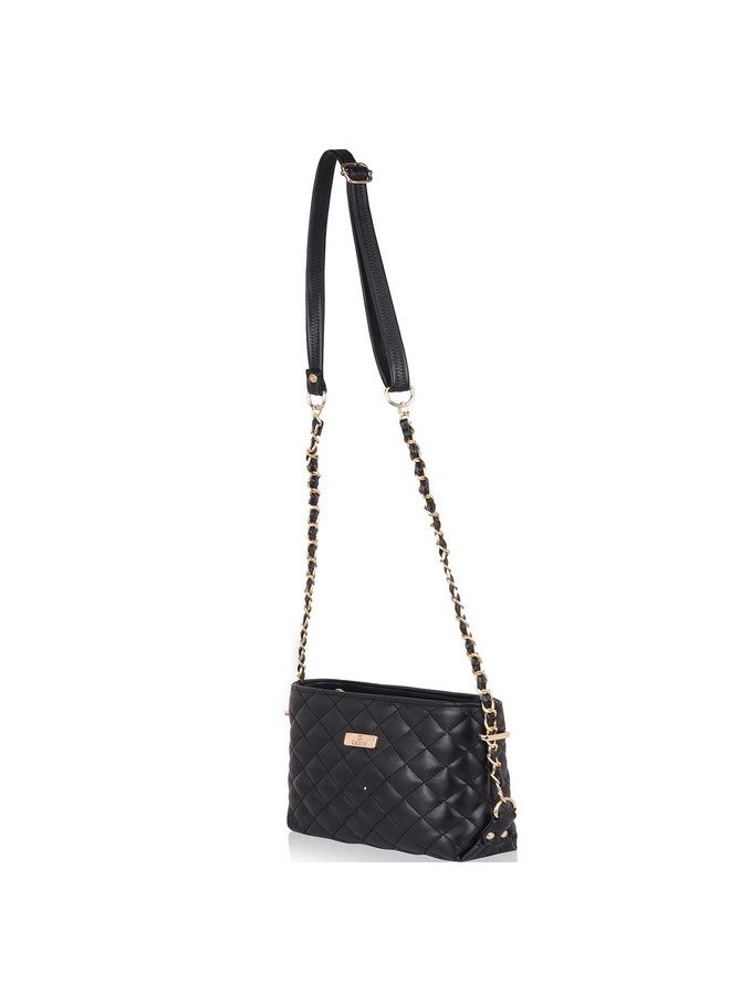 Catchy || Black Sling Bag For Women| Stylish Crossbody Bag for Girls, Ladies, Women | Hand Bag Made of PU - Image 4