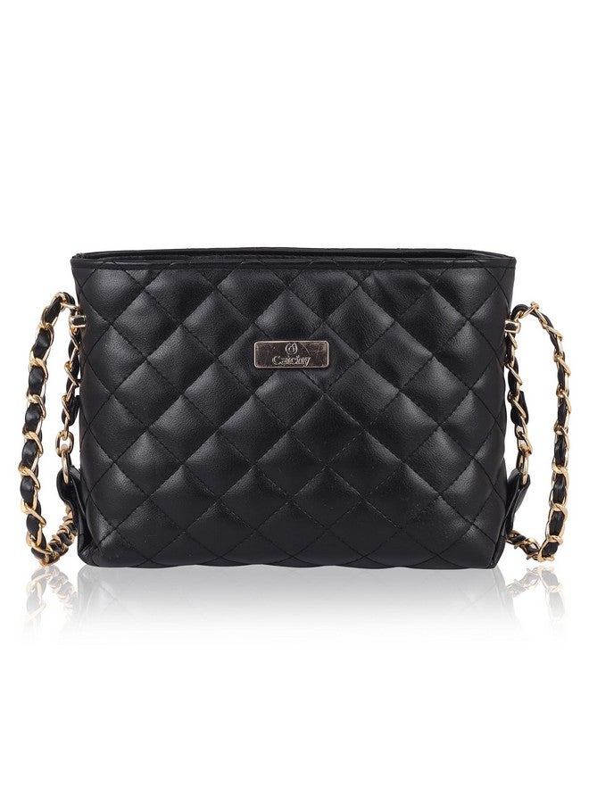 Catchy || Black Sling Bag For Women| Stylish Crossbody Bag for Girls, Ladies, Women | Hand Bag Made of PU - Image 1