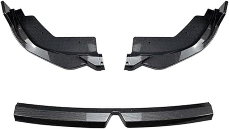 QASULER Car Front Bumper Spoiler Lip Kit - Image 1