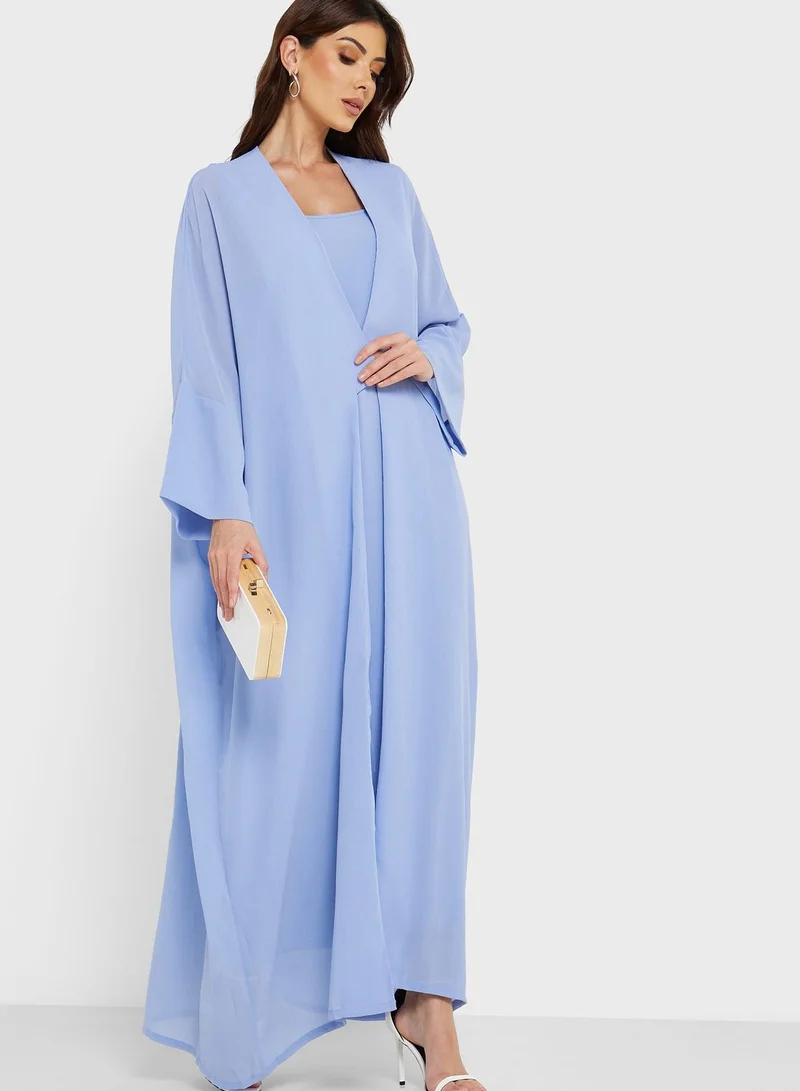 KAYFI Flared Sleeve Abaya