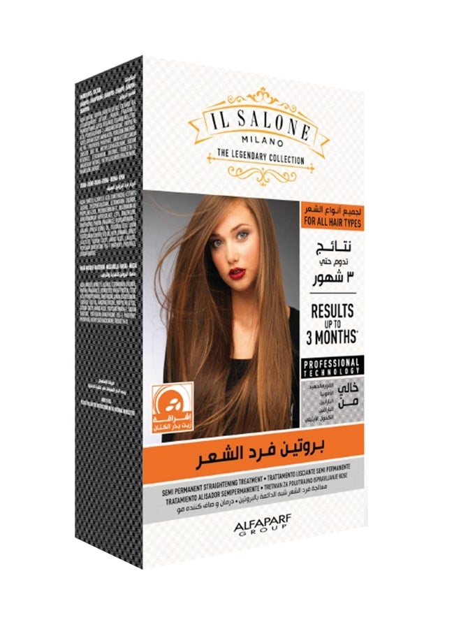 IL SALONE Semi Permanent Straightening Treatment KT PF012937/V01 With Linseed Oil