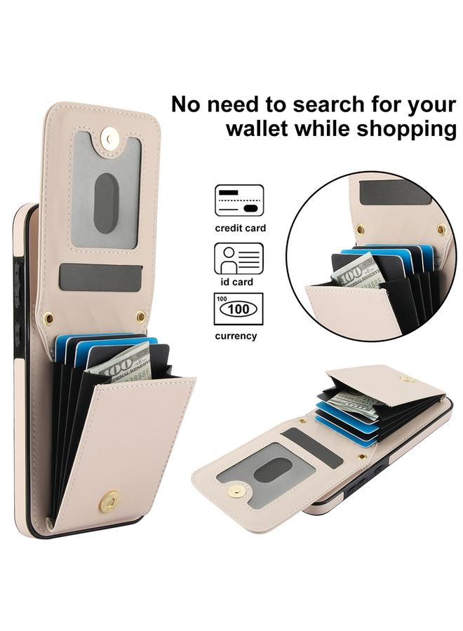 S-TOP Case For Samsung Galaxy A55 5G YM015 Crossbody Rhombic Card Bag RFID Phone Case - Image 4