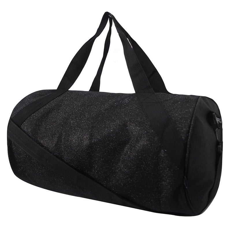 NGIL Medium Glitter Cheers Sports Gym Duffel BagGlitterBlack - Image 2