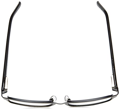Foster Grant Men's Sawyer Multifocus Rectangular Reading Glasses, Black/Transparent, 54 mm + 1.75 - Image 4