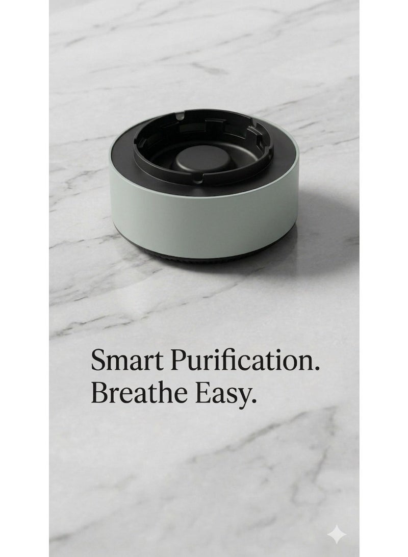 SouqWay Self-Extinguishing Smokeless Ashtray & Air Purifier - Image 1