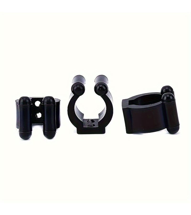10pcs Fixed Fishing Rod Clamp Carabiner Billiard Cue Rack Accessories - Image 4