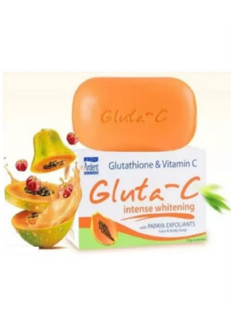 غلوتا سي صابون مقشر البابايا للتفتيح المكثف 135 جرام - Image 1