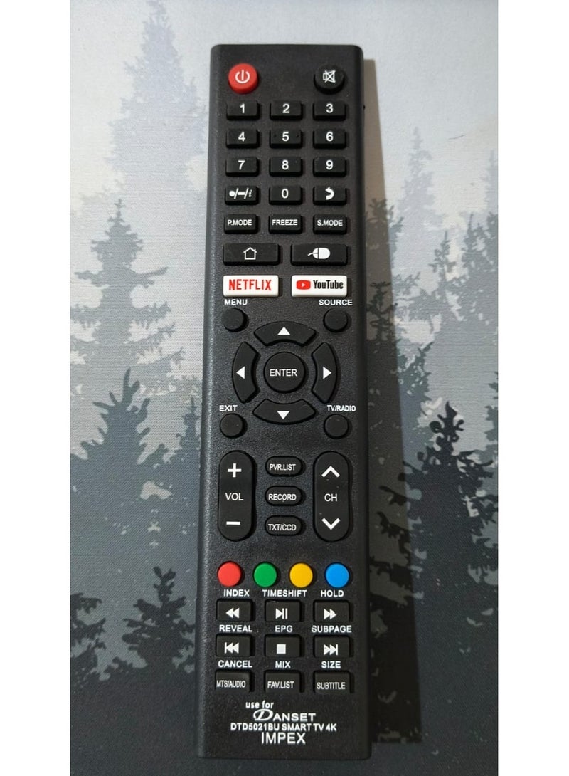 Remote Control For Dansat Smart Startrack Onix Grace Felexy Impex G-Ten LCD LED