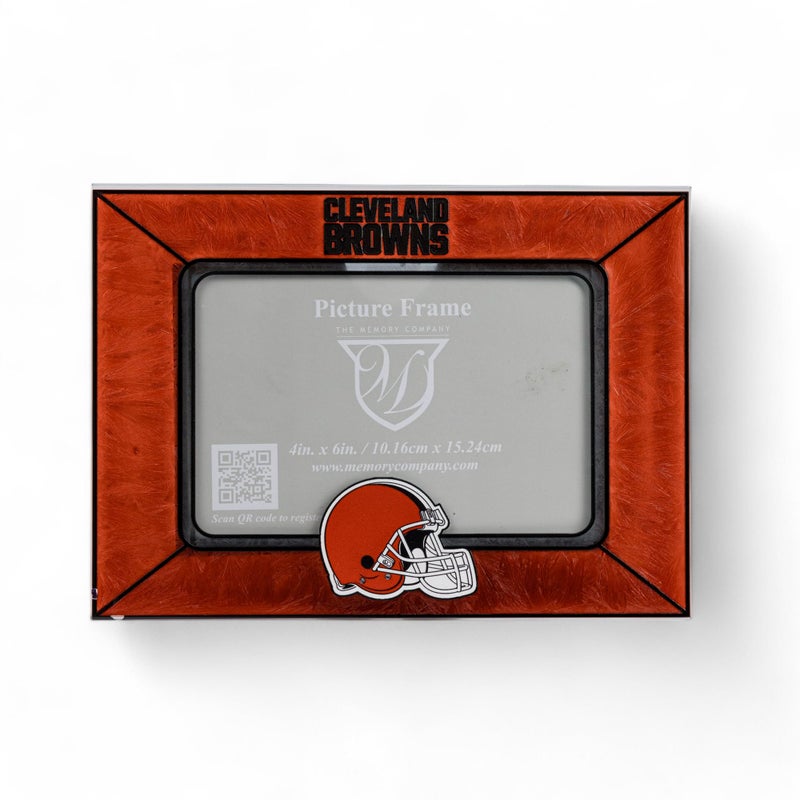 شركة الذاكرة مرخصة رسميًا إطار صورة NFL Art Glass - شاشة التذكارات الرياضية المهنية - شعار الفريق المرخص للمكتب المنزلي ديكور 4x6 صورة