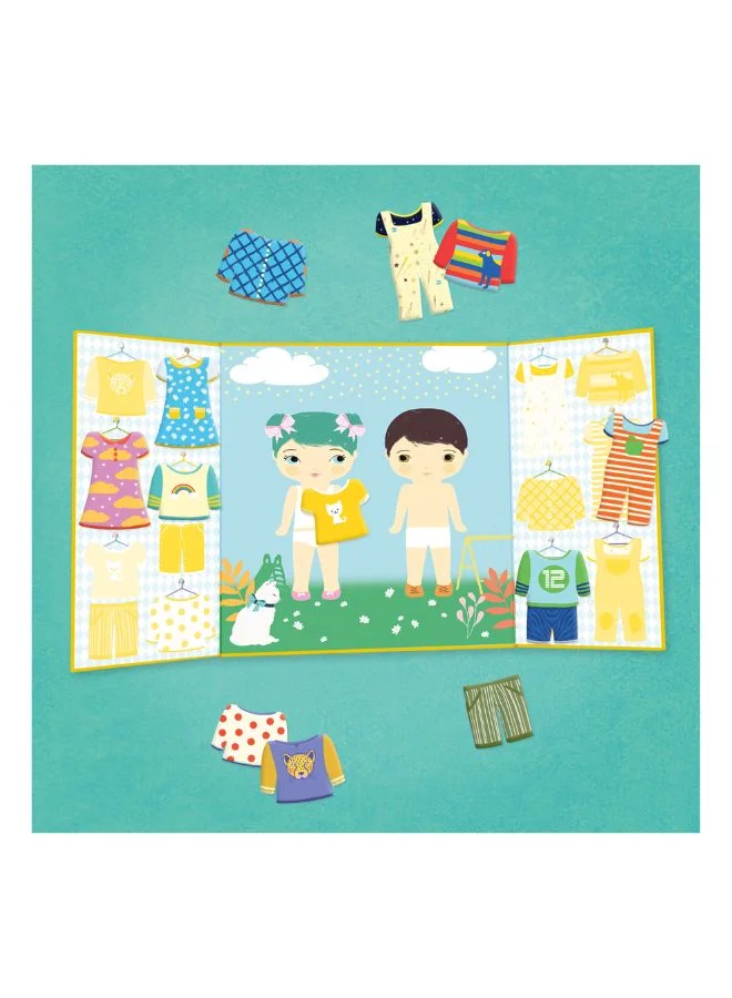 DJECO Clothes Removable Stickers