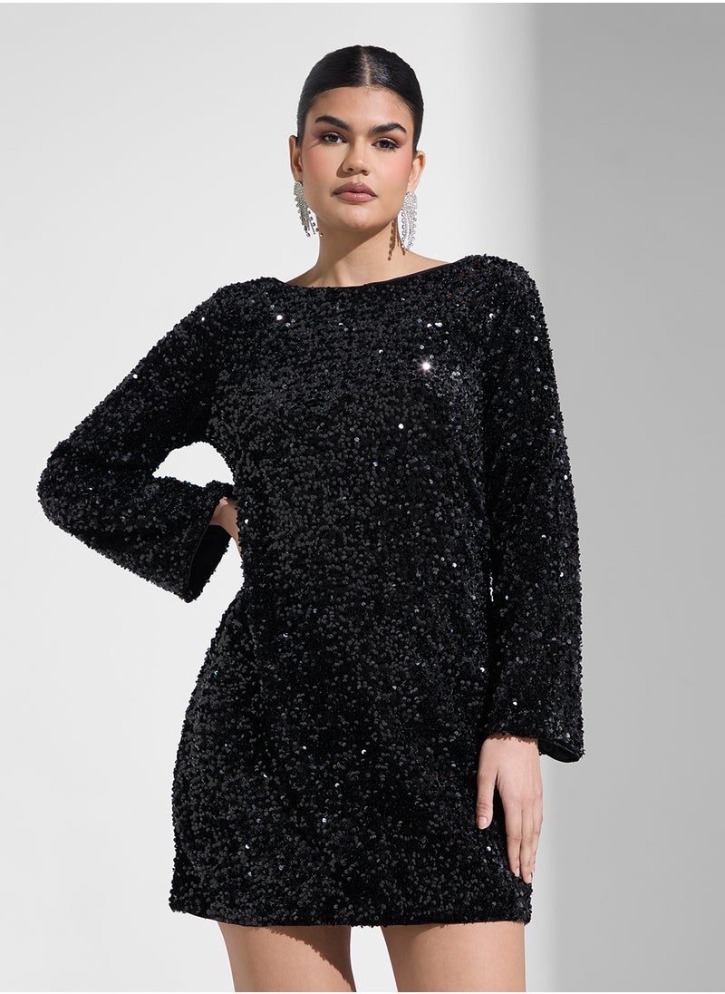 Embellished Boatneck Dress - pzsku/Z5D06AD21B99355DFA652Z/45/_/1742363353/c8e56091-a072-4b15-8b35-a4568c70f0bc