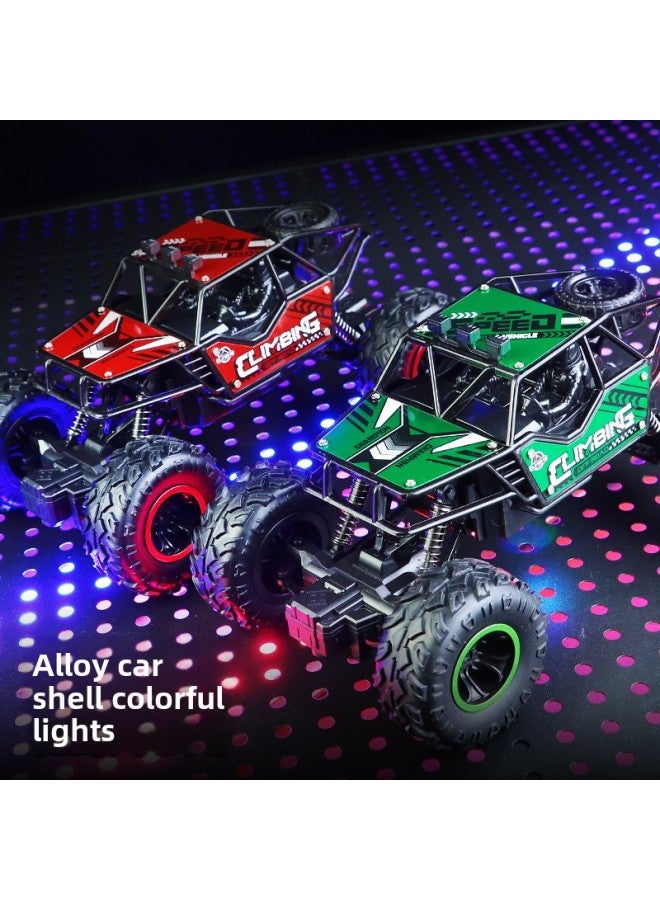Hot Sale 2.4G Alloy Off-road Remote Control Car 5-way Remote Control Car Toy Drift Light Boy Gift Wholesale-Color:5-way Alloy 2.4g-red [color Box]  - Image 5