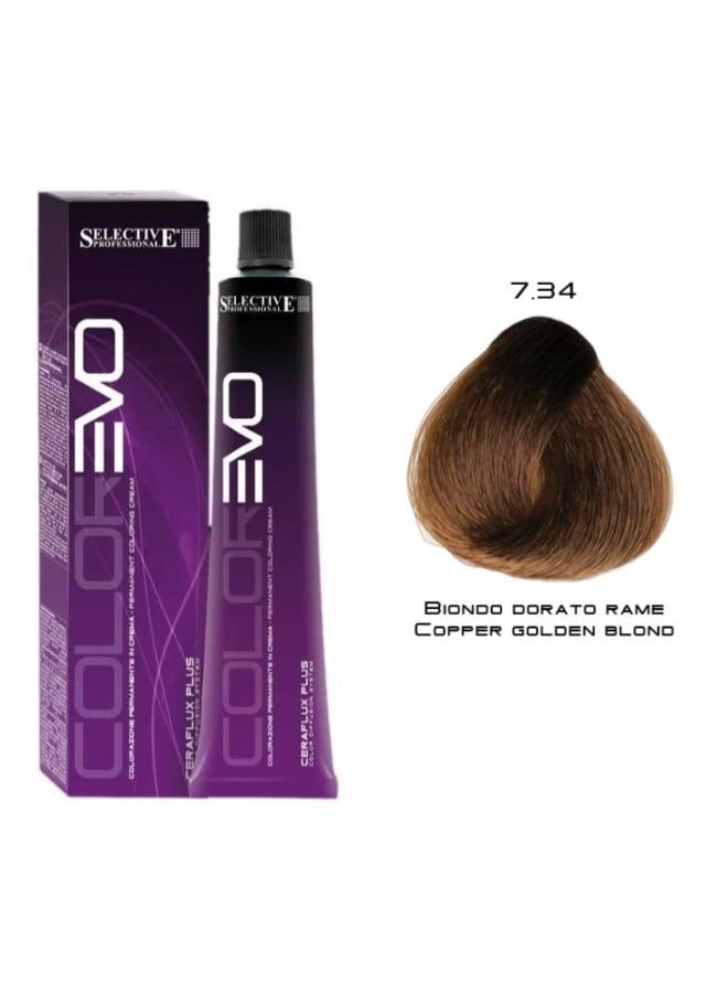 Selective Professional Colorevo 7.34 Copper Golden Blond 100Ml - Image 1