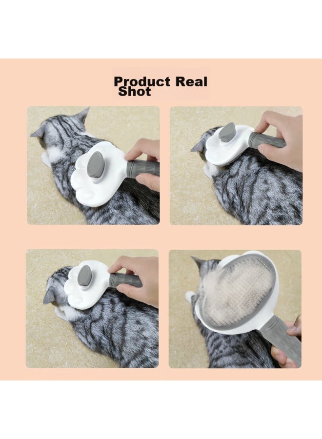 إيرجوبيبي Ergobaby Cat Comb، فرشاة تمشيط، أداة إزالة شعر القطط، مجموعة العناية بالحيوانات الأليفة، فرشاة دبابيس، مشط الكلاب، مستلزمات الحيوانات الأليفة - Image 4