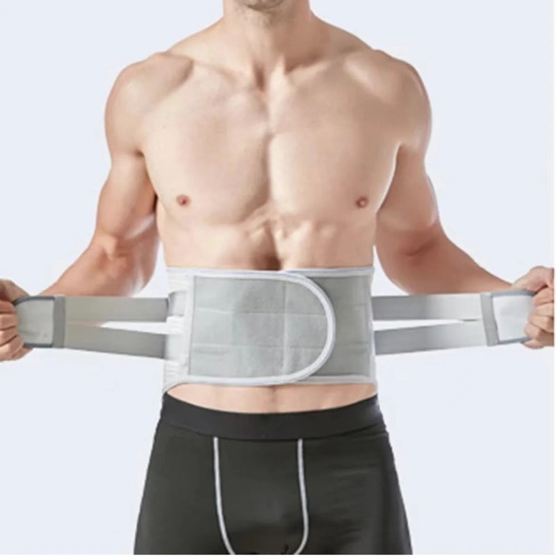 Bluejw Workout Sweat Enhancer Waist Trimmer Belt - Premium Slimming Back Support Brace for Faster Weight Loss - Image 4