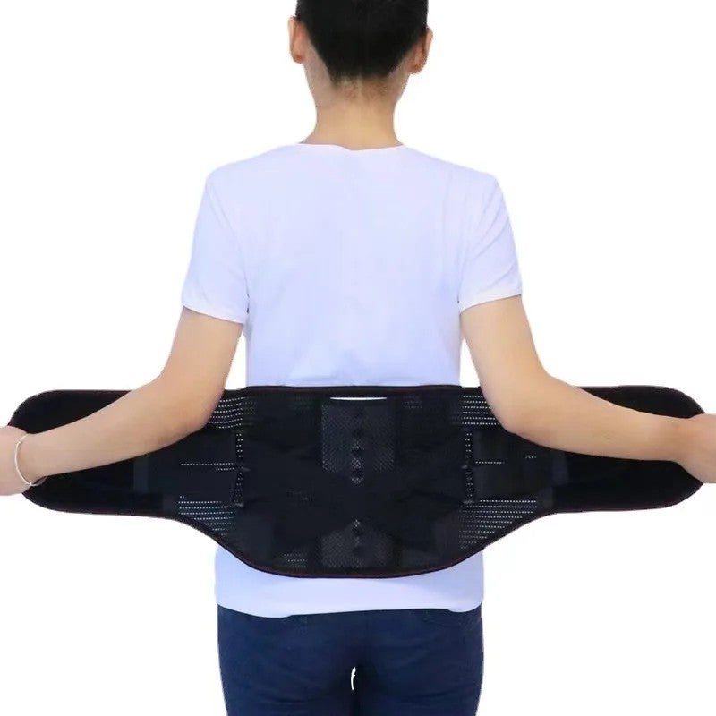 Bluejw Workout Sweat Enhancer Waist Trimmer Belt - Premium Slimming Back Support Brace for Faster Weight Loss - Image 3
