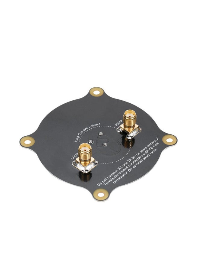 Triple Feed Patch-1 5.8G Image Transmission Antenna 8dBi Circular Polarization Compatible Fat Shark SKYZONE-Color:Rp-sma Inner Hole - Image 5