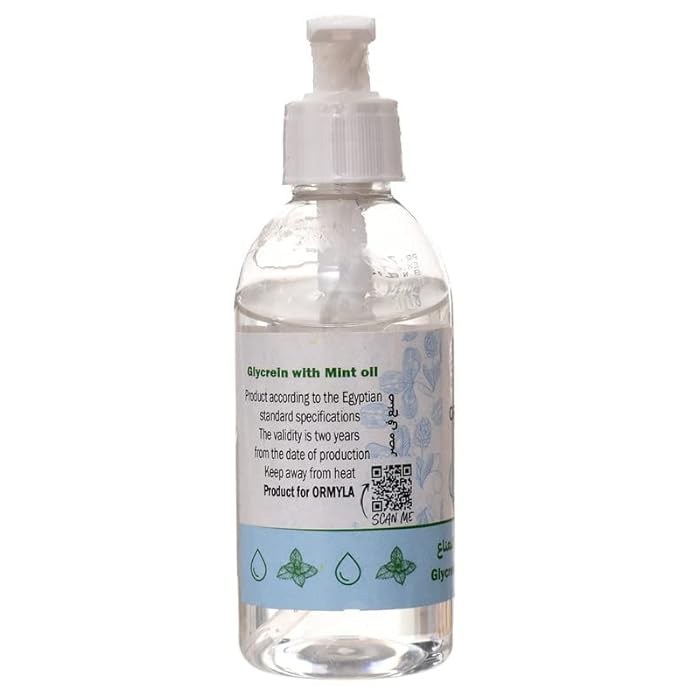 Ormella Glycerin With Peppermint Oil For Moisturizing, 250 ml YA-9 - Image 2