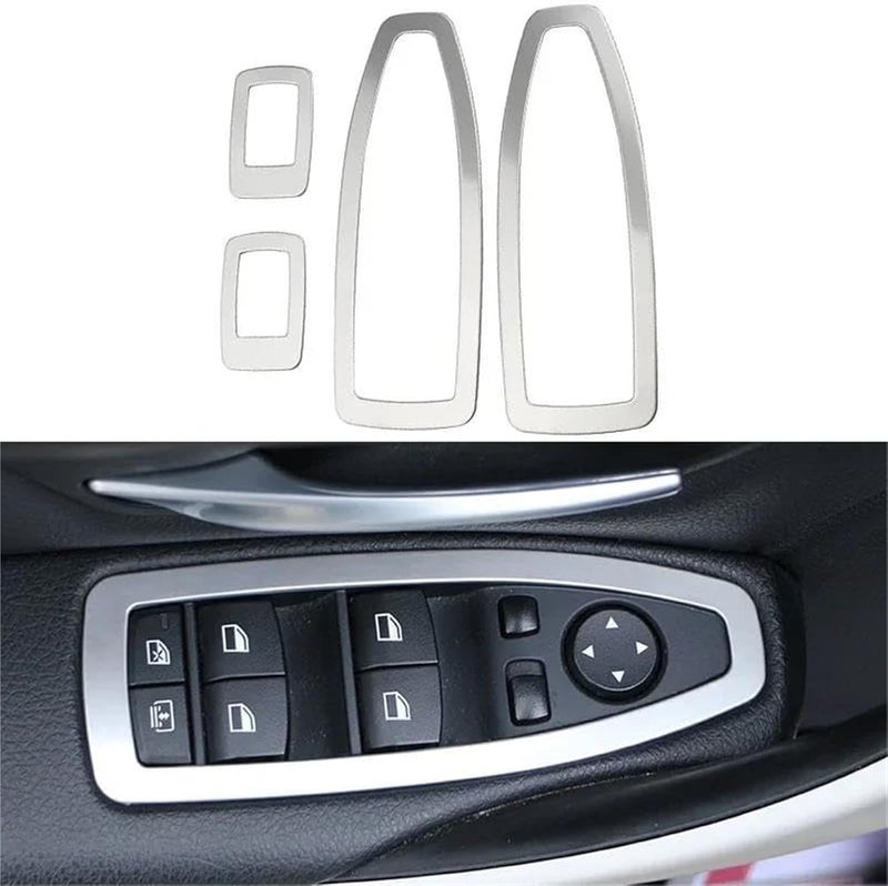 Wivplex Stainless Steel Door Handle Trim for BMW 3 Series F30 - Image 4