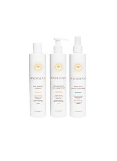 innersense INNERSENSE Organic Beauty  Natural Pure Trio Set  NonToxic CrueltyFree Clean Haircare Perfect For Fine To Medium Hair Types 