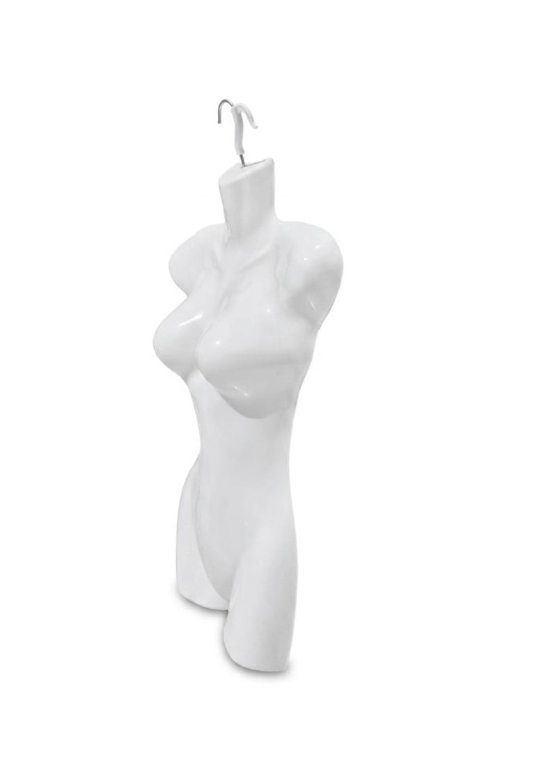 Female plastic mannequin half-hangable, hollow back pack ot 6 - Image 4