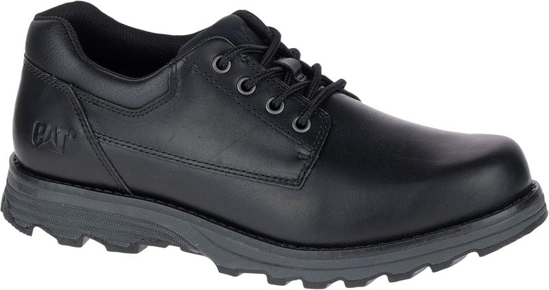Caterpillar Summon Men's Leather Lace-Up Oxfords - Black - Image 2