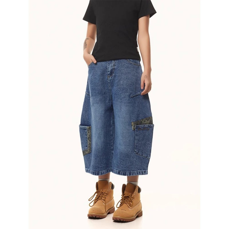 Unisex Casual Daily Denim Jeans - Image 5
