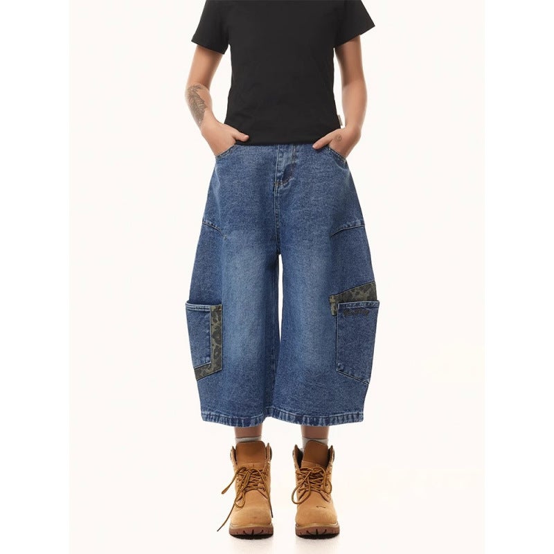 Unisex Casual Daily Denim Jeans - Image 2