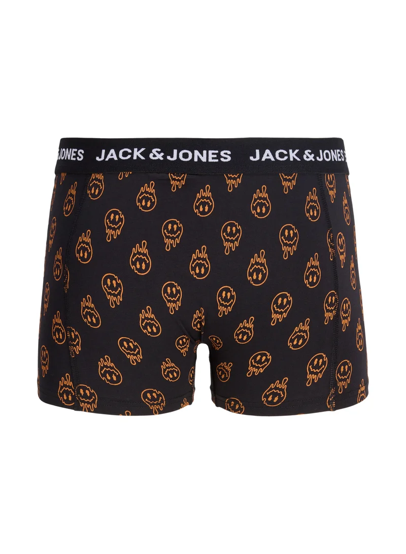 جاك اند جونز 3 Pack Logo Band Trunks