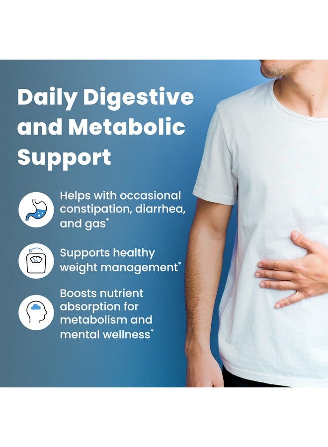 ombre Metabolic Booster Probiotic Daily Energy  Gut Health Supplement For Men And Women Supports Metabolism Digestion  Healthy Weight Management 10 Billion Cfu Shelfstable 30 Servings - Image 2