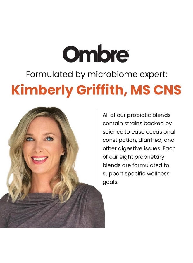 ombre Metabolic Booster Probiotic Daily Energy  Gut Health Supplement For Men And Women Supports Metabolism Digestion  Healthy Weight Management 10 Billion Cfu Shelfstable 30 Servings - Image 5