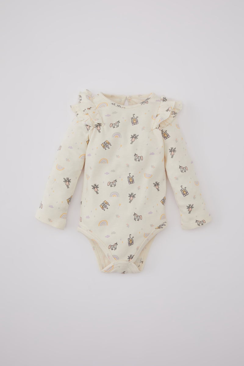 ديفاكتو سالوبيت بيبي بناتي حديثي الولادة بطبعة يونيكورن - Image 1