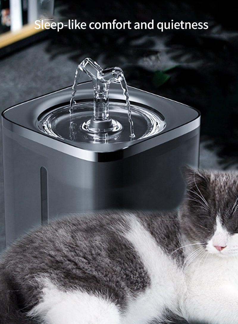 Kidle Pet Water Fountain Automatic Water Drinking Fountain 2L Cat Dog Water Dispenser Drinking Bowl - Image 4