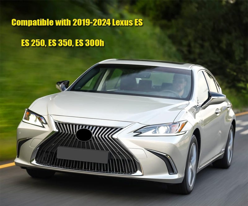 MOERTIFEI Mudguards Mud Flaps Splash Guards Fenders Compatible with 2019-2024 Lexus ES 250 / ES 350 / ES 300h, 4pcs Mud Guards Kit, Black - Image 2