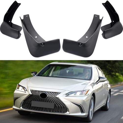 MOERTIFEI Mudguards Mud Flaps Splash Guards Fenders Compatible with 2019-2024 Lexus ES 250 / ES 350 / ES 300h, 4pcs Mud Guards Kit, Black - Image 1