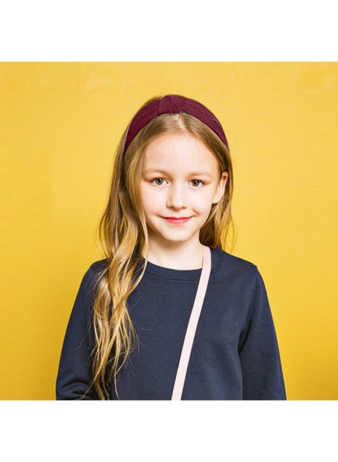 Velscrun 12 Pcs Womens Headbands Knotted Headbands For Women Wide Headbands Boho Bandeau Knot Turban Headband Hair Band Elastic Hair Accessories For Women - Image 3