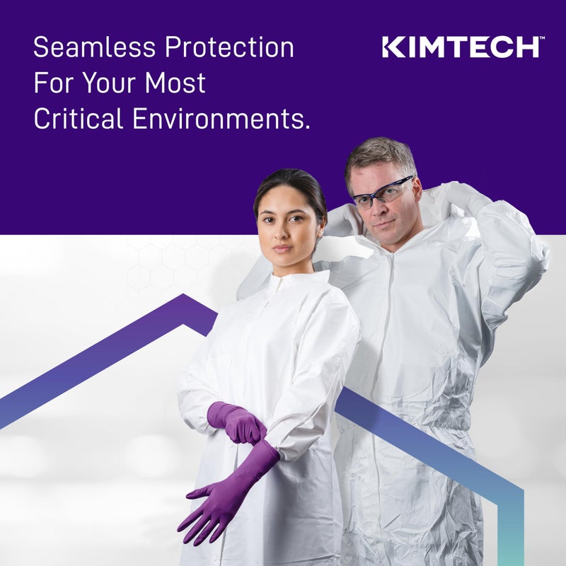 Kimtechâ„¢ Purple Nitrileâ„¢ Exam Gloves (55084), 5.9 Mil, Ambidextrous, 9.5â€, X-Large, 90 Nitrile Gloves/Box - Image 2