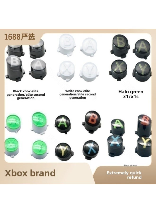 Generic - XBOXONE S ABXY Elite Key Generation Two Generation XSX Handle Key Elite1 2xbox Series-Product Color:XBOX Elite One Or Two Generation ABXY Red - Image 1