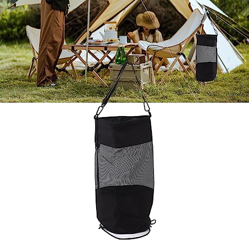 Topyond Boat Trash Bag Lightweight Cylinder Shape Large Capacity Storage Bags Leakage Proof Folding Boat Garbage Container for Home Camping Car - Image 1