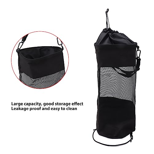 Topyond Boat Trash Bag Lightweight Cylinder Shape Large Capacity Storage Bags Leakage Proof Folding Boat Garbage Container for Home Camping Car - Image 4