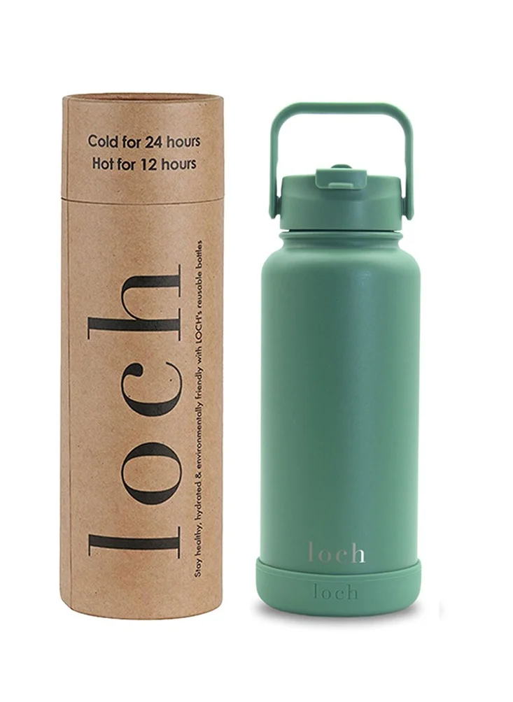 LOCH 900ML Ocean Green Monochrome Bottle