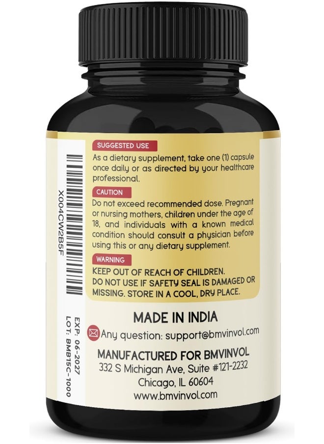 BMVINVOL - Berberine Supplement Equivalent to 4700mg - 5 Months Supply - High Potency with Ceylon Cinnamon - Supports Immune System, Cardiovascular & Gastrointestinal Function - Berberine HCl Supplement Pills - Image 1